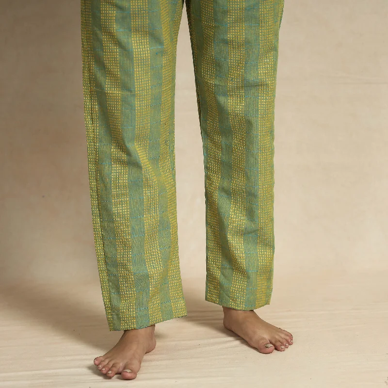 2023-919-1-171-green-jacquard-cotton-top-pyjama-night-suit-set