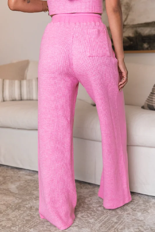 essential-comfort-pink-waffle-knit-ribbed-pants