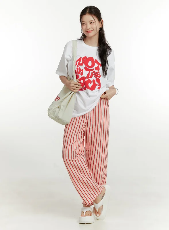 Stripe Lounge Pants OU414