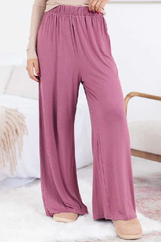 What You Have Berry Flowy Lounge Pants