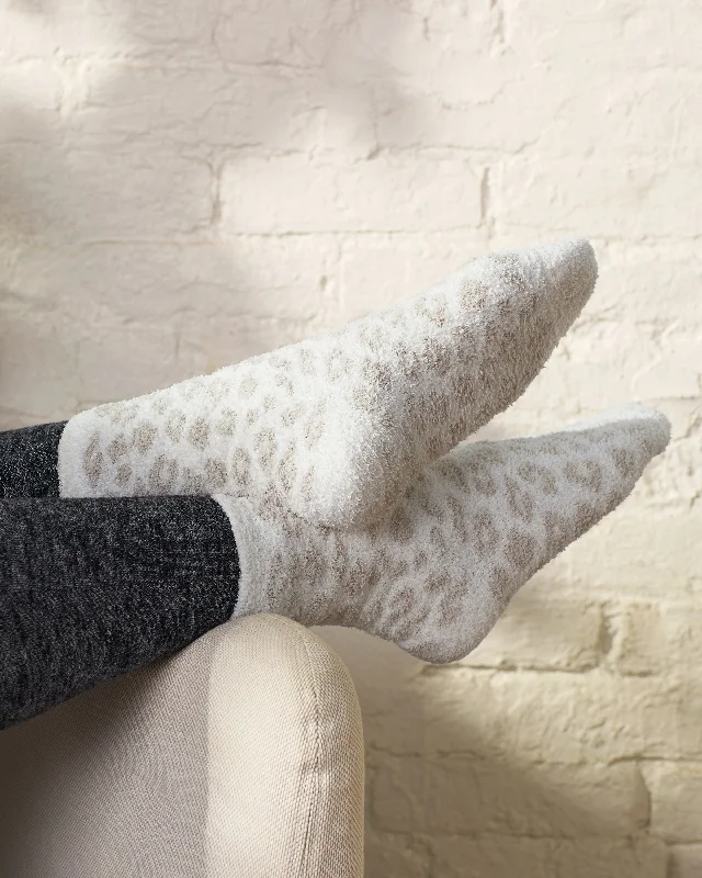 Cozy Leopard Sock