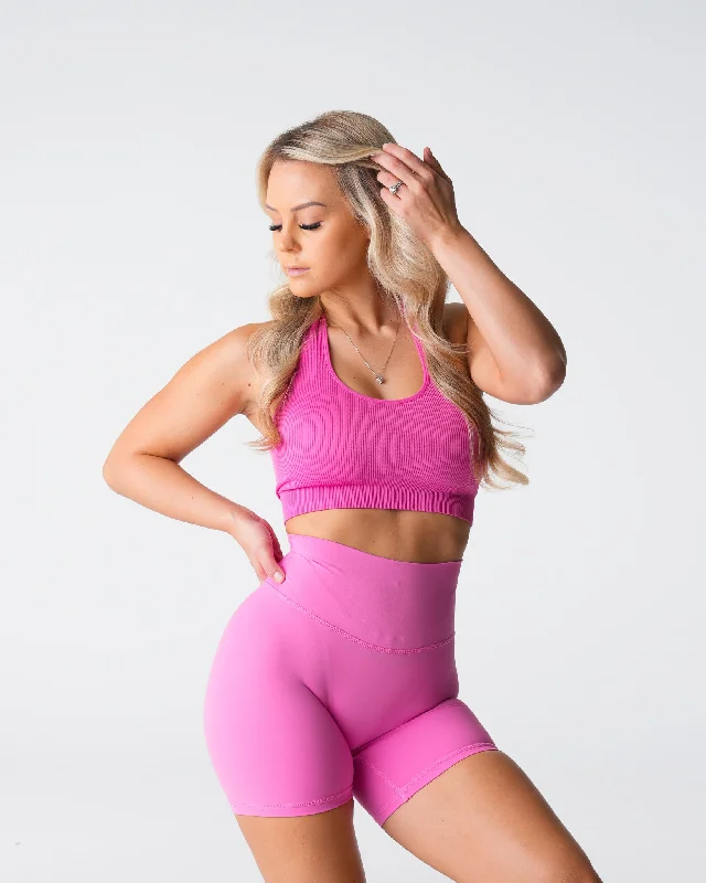 bubble-gum-pink-limitless-ribbed-seamless-halter-bra