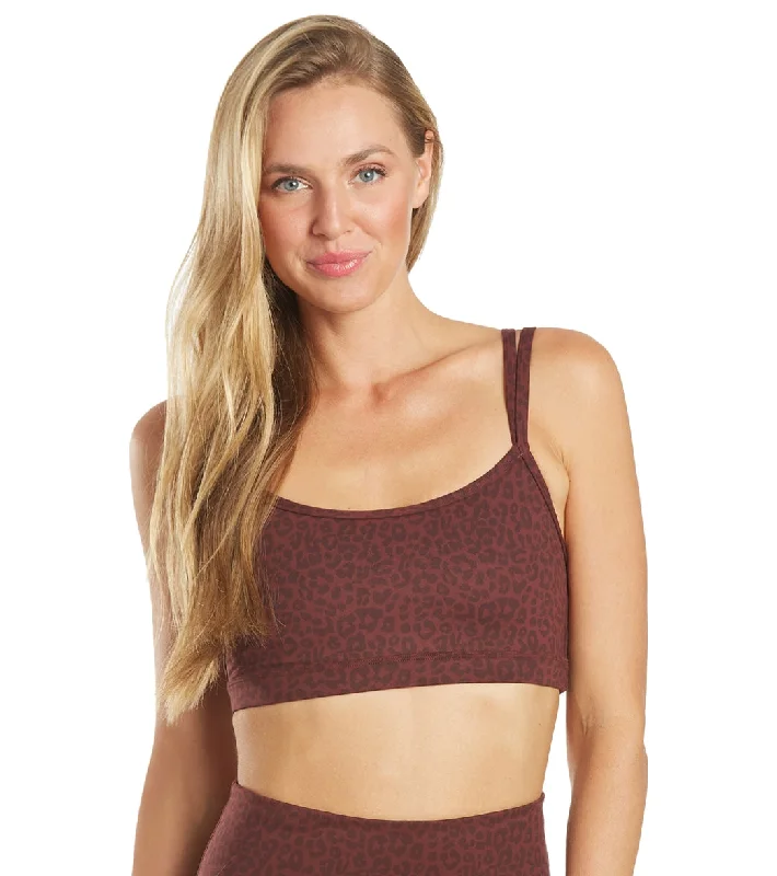 Everyday Yoga Wholesome Cheetah Sports Bra