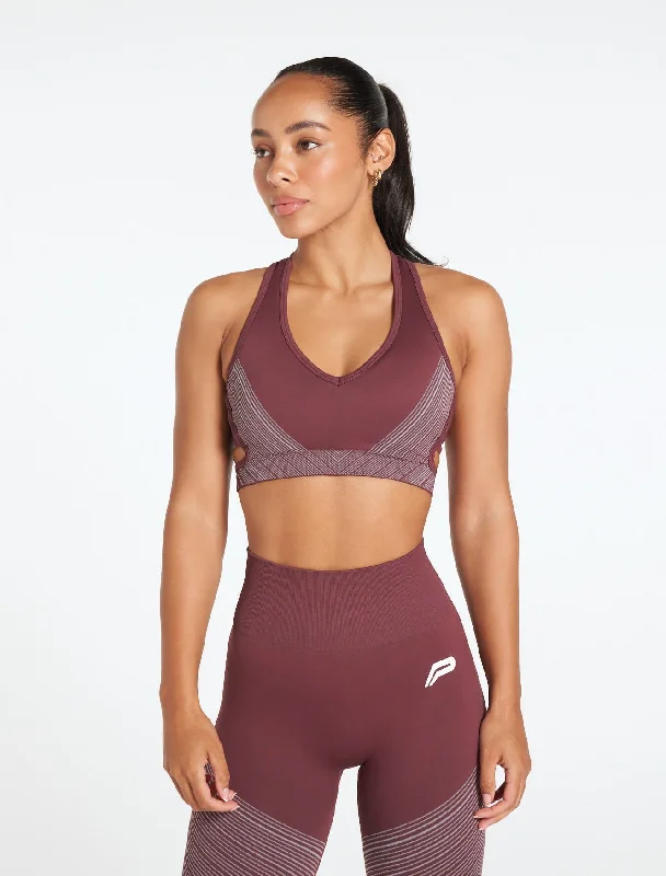 impulse-seamless-strappy-sports-bra-claret