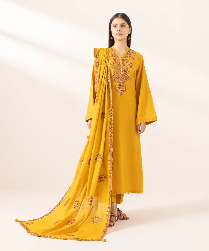 Embroidered Voile Dupatta