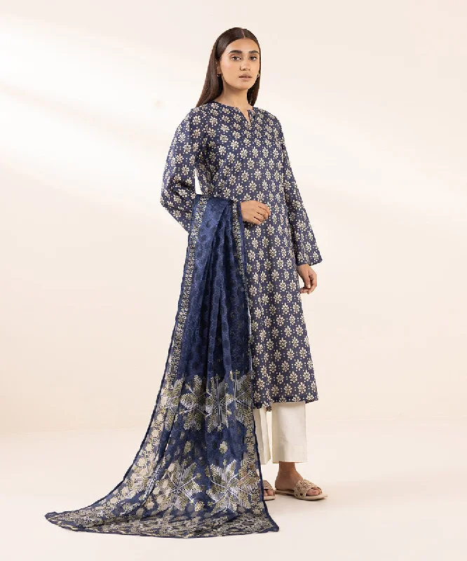 Printed Jacquard Dupatta