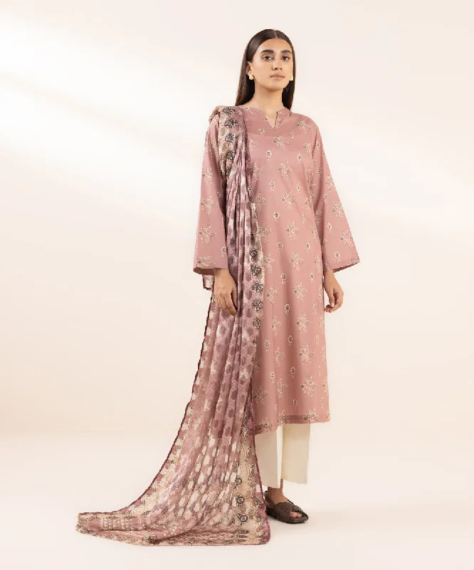 Printed Jacquard Dupatta