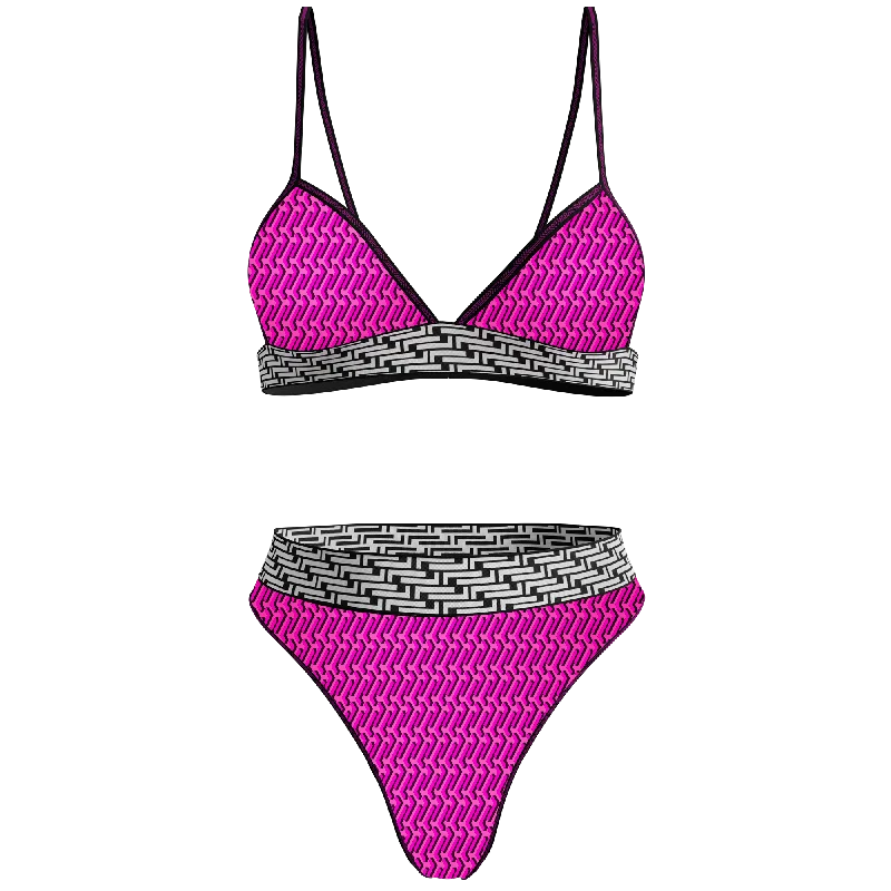 LL - Pink Logo Mesh