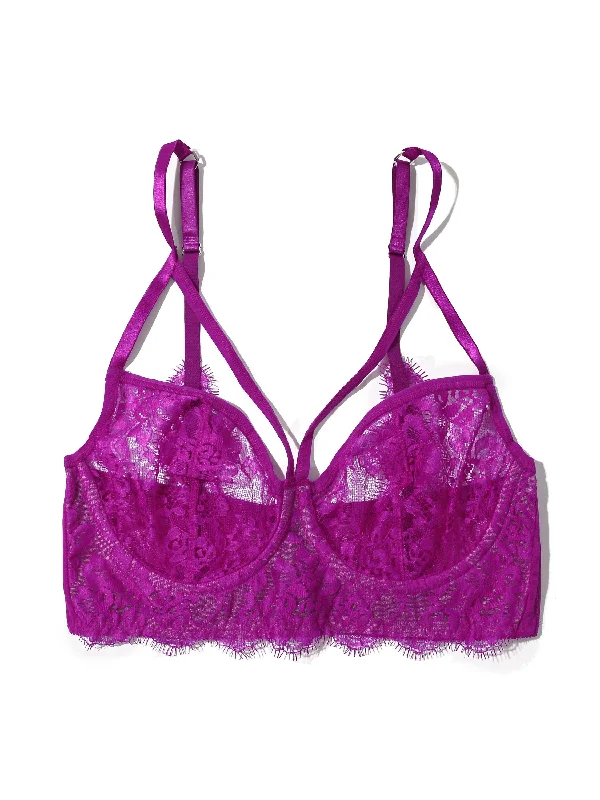 Prabal Gurung Eyelash Underwire Bra Countess Pink Sale