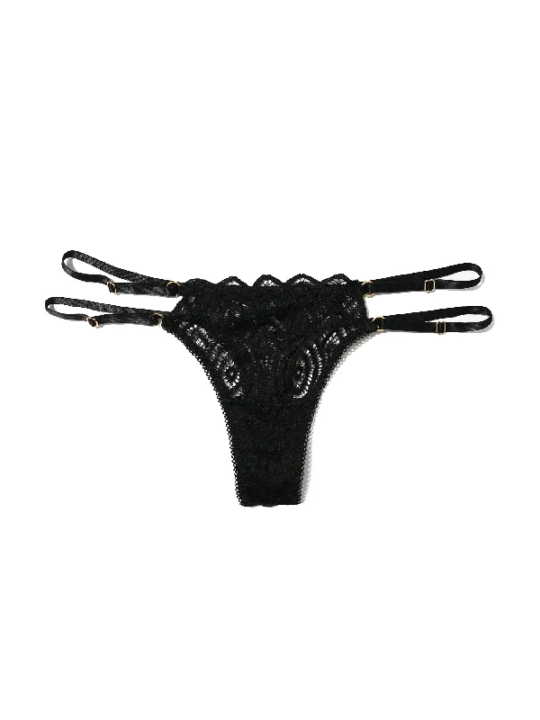 &oh™ Along The Lines Thong Black Sale