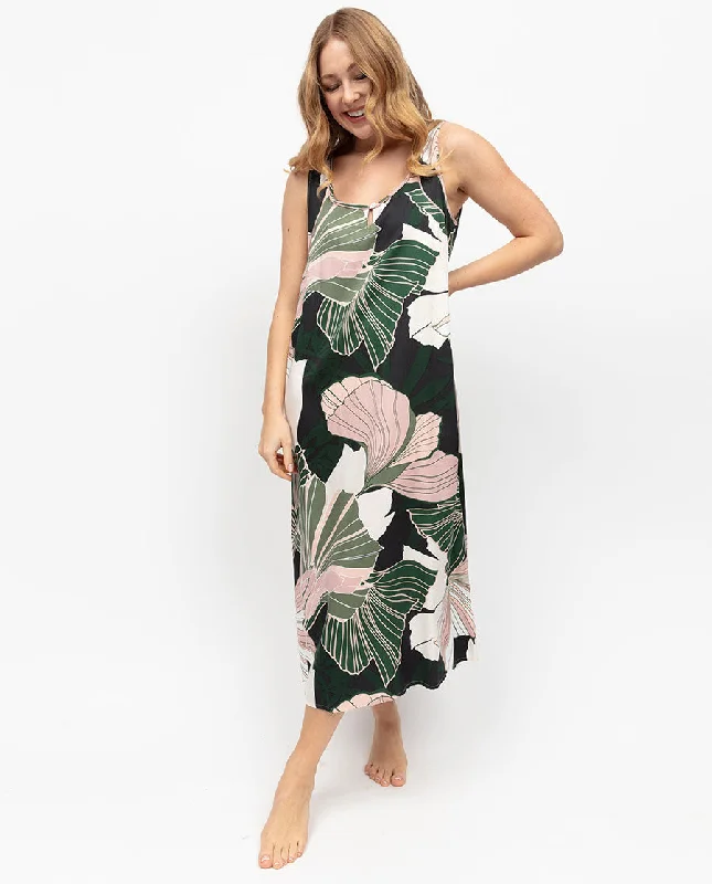 Highbury Floral Print Long Nightdress