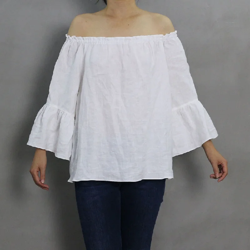 Women’s Off the Shoulder Flounce Top