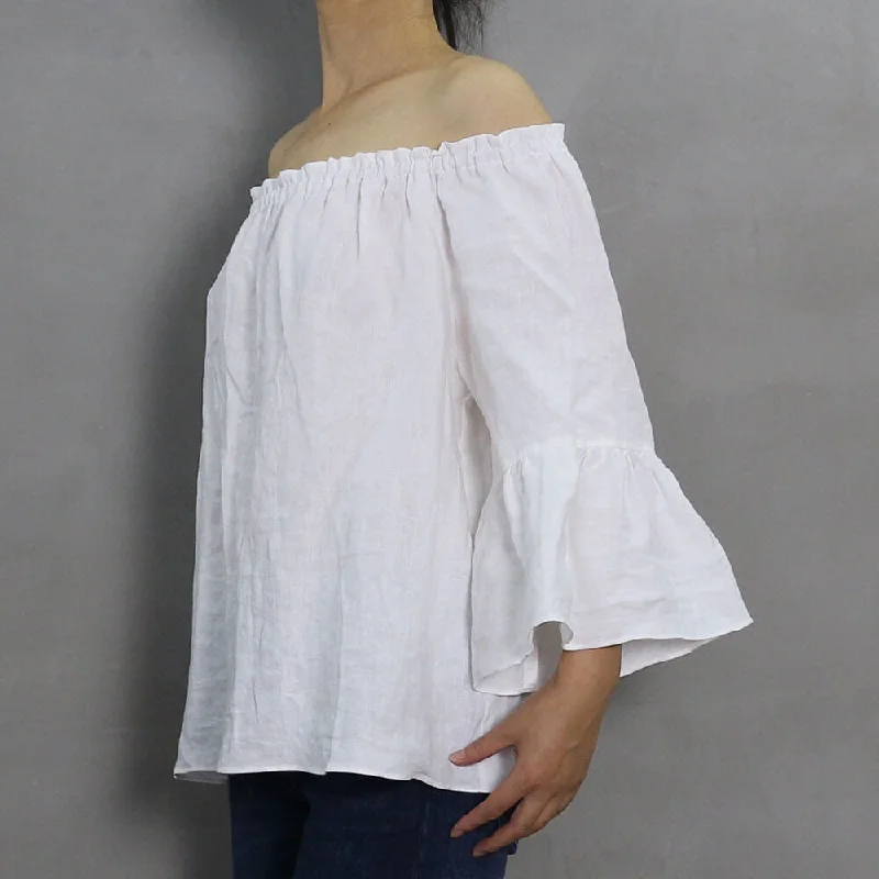 Women’s Off the Shoulder Flounce Top