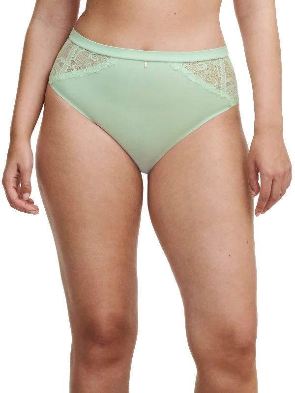 Chantelle - Orangerie Dream High-Waisted Full Brief Green Lily