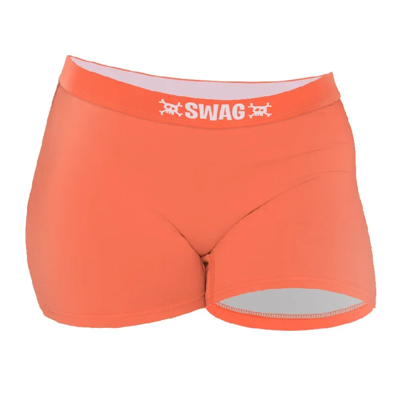 SWAG - Women's Deep Coral Boy Short