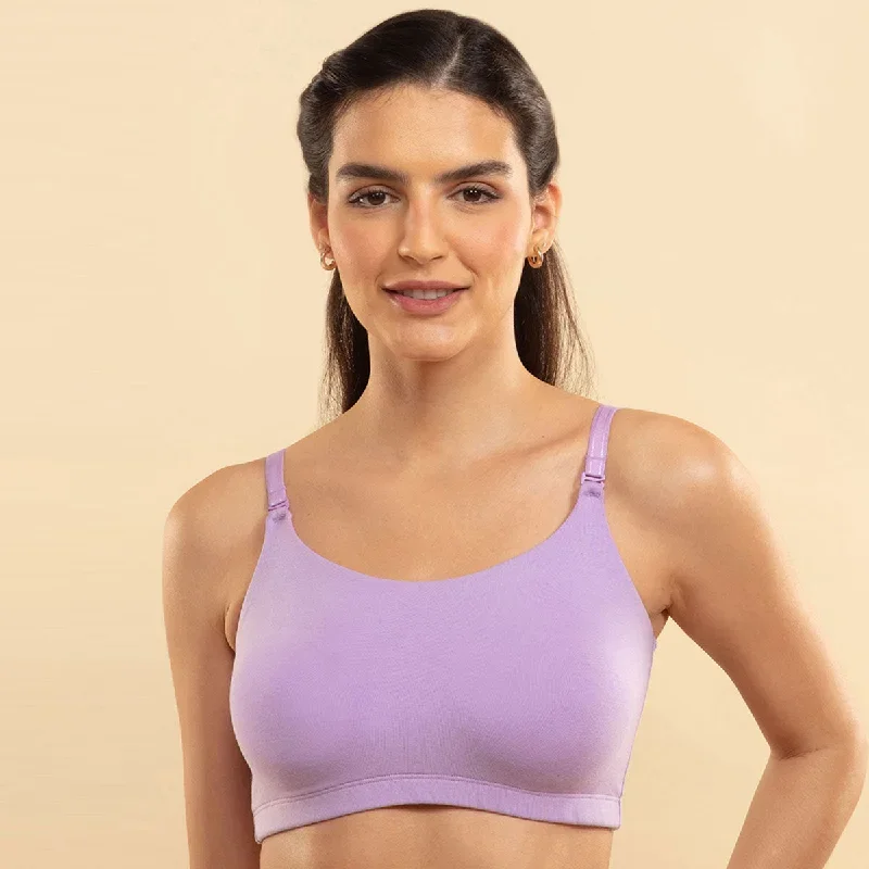 Easy Breezy Slip on Bra - Purple Rose NYB165