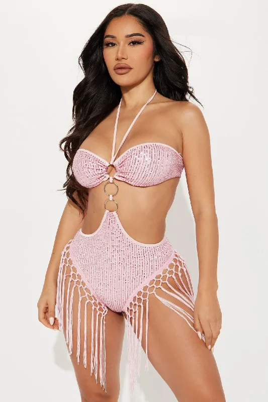 Festival Showgirl Bodysuit - Pink