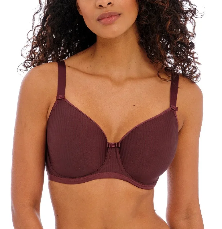 Freya Idol Dark Cherry Contour T Shirt Bra 1050