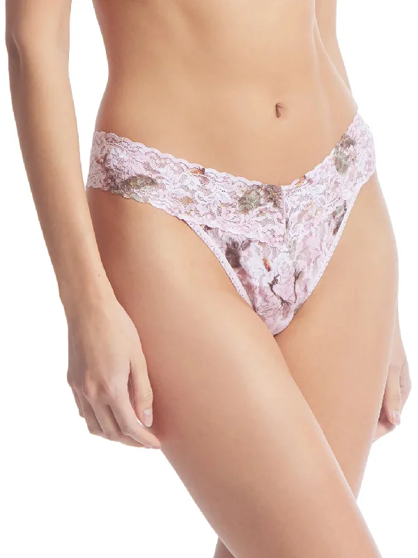 Hanky Panky Original Rise Thong Antique Lily