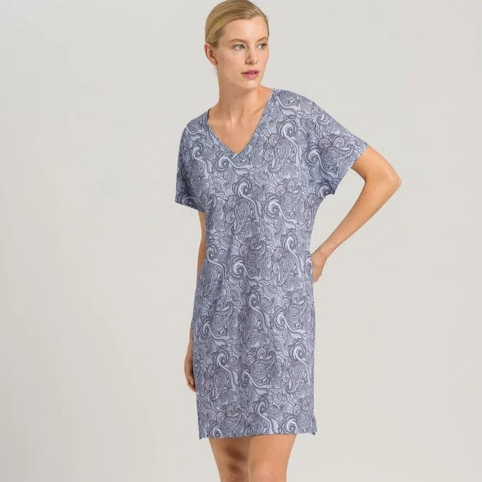 Hanro Sleep & Lounge Short Sleeve Nightdress