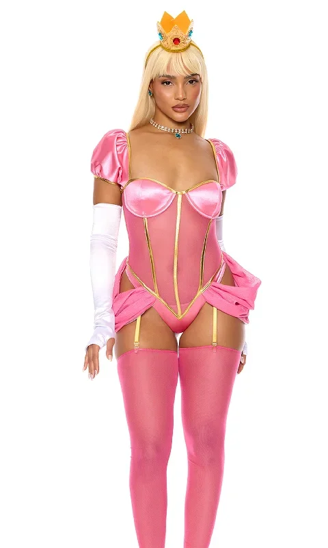 Just Peachy Video Game Costume