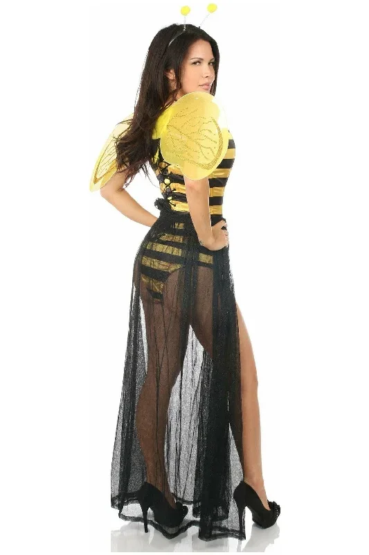 lavish-4-pc-sexy-bumblebee-corset-costume