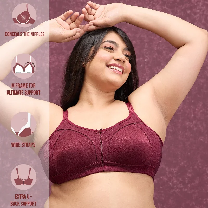 luxe-jacquard-minimiser-bra-maroon-nyb232