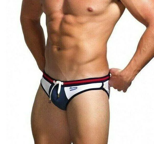 Marcuse Dragon  Swim-Brief Swimwear Blue 06816 2