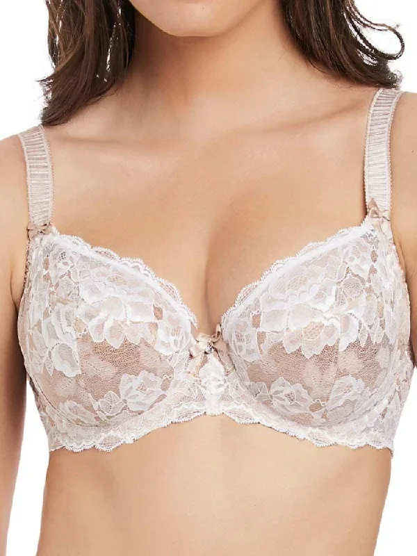 Marianna Side Support Plunge Bra - Latte