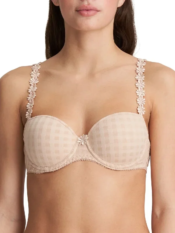 Avero Padded Balcony Bra - Caffé Latte