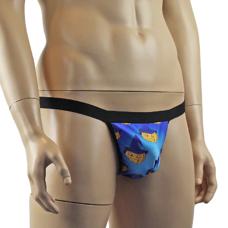 mens-halloween-witches-pumpkin-face-full-front-g-string-thong-with-elastic-band