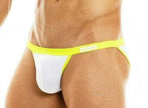 XL Modus Vivendi Brief Peace Tanga-Briefs Low Rise Sports Slip White 04014 28