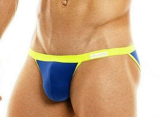 Modus Vivendi Mens Peace Tanga Brief Slip pour Homme Hombres Blue 04014 28