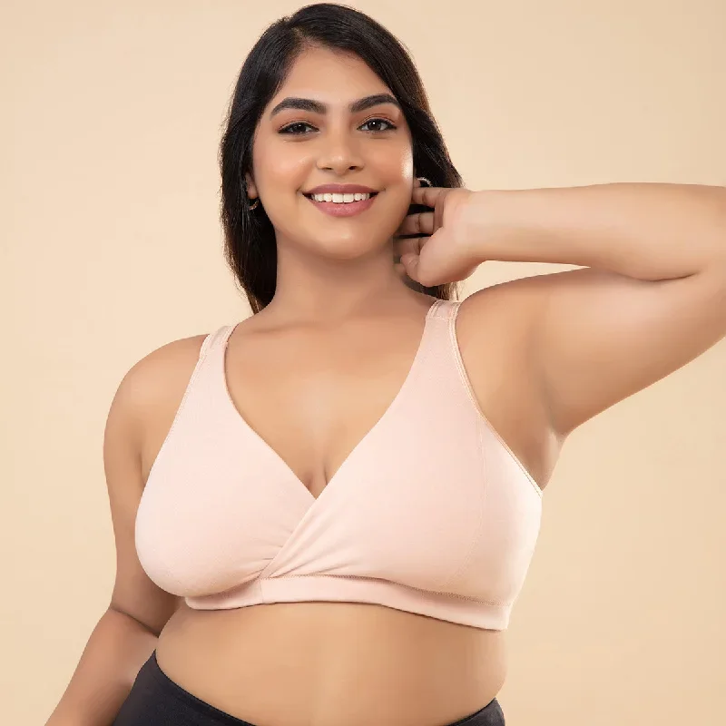 Mommy  Slip-On Bra - Nude NYB129