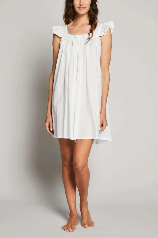 Monarch Nightie - White