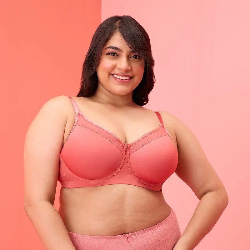 Nykd by Nykaa 360° Breathe Bra -Red NYB153