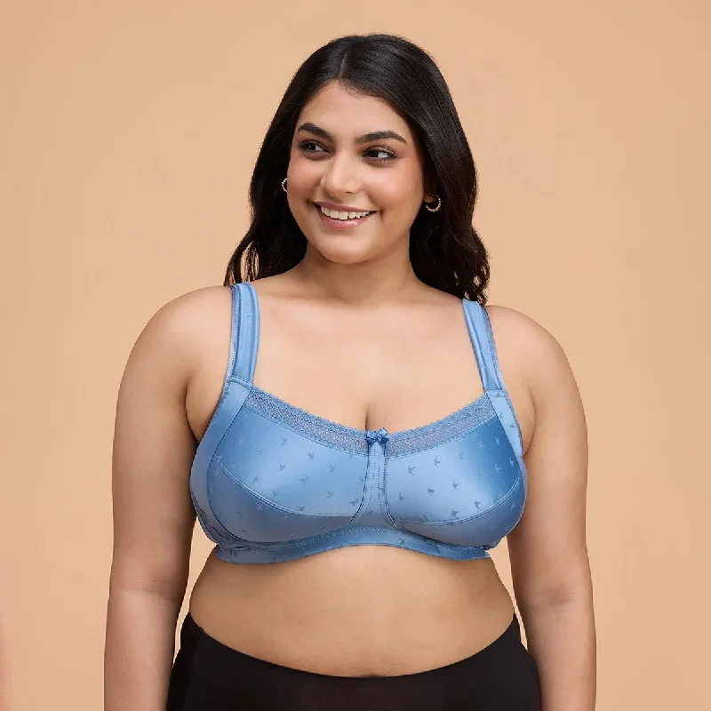 Nykd by Nykaa Satin Lift Me Up Bra Blue NYB234