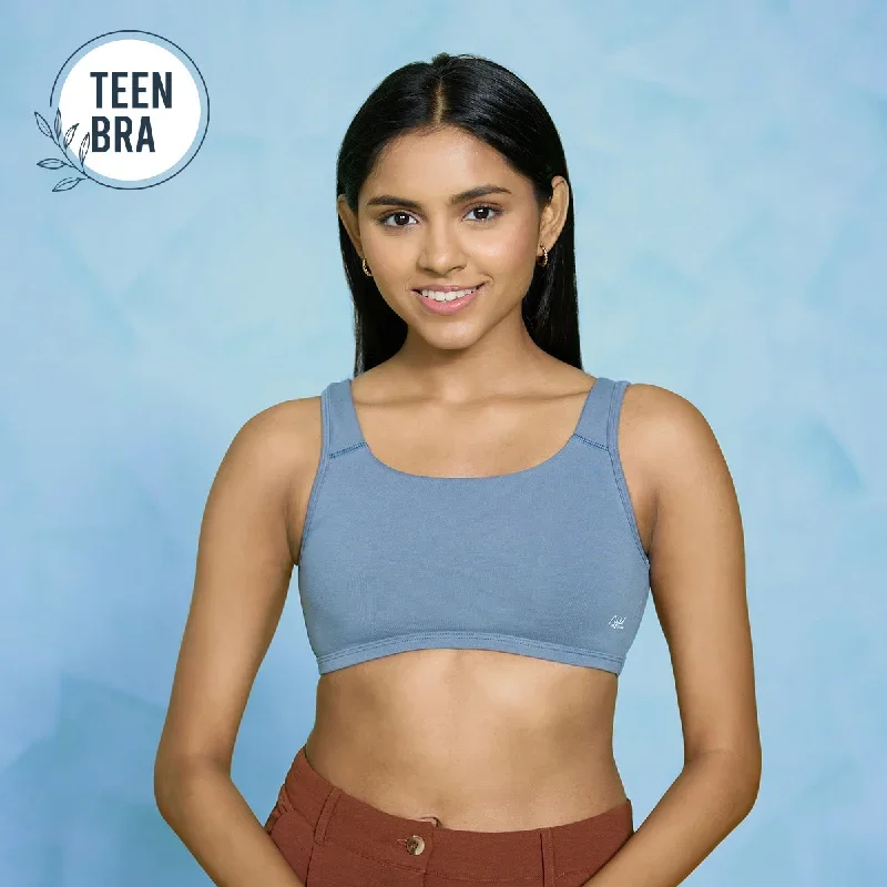 Nykd by Nykaa Teen slip on bra NYB272 - Blue