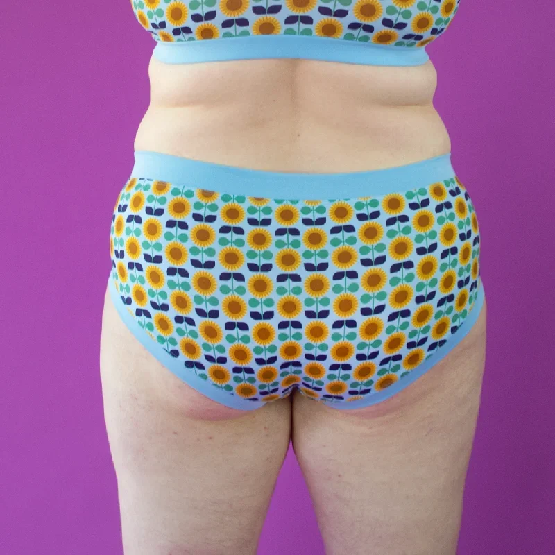 Original Mid Rise Briefs - Sunflowers