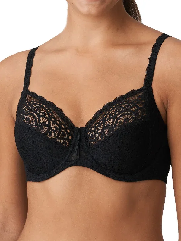 Twist I Do Full Cup Wire Bra - Zwart