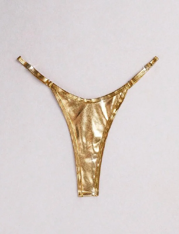 sexy-gold-wet-look-pu-thong