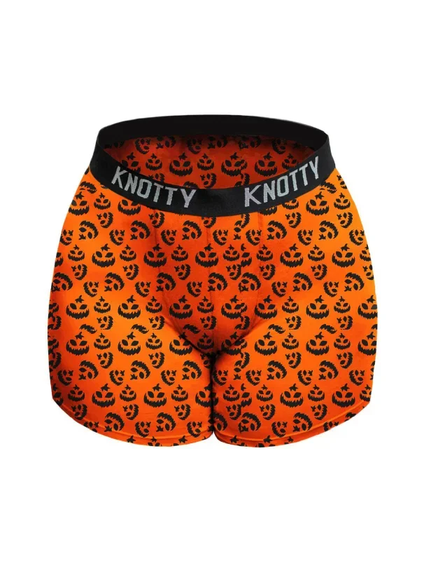 Spooky Pumpkin Boxer