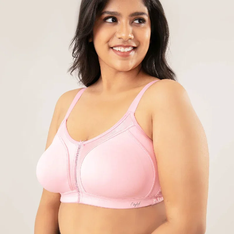 Nykd by Nykaa Support Me Pretty Bra - M Pink NYB101