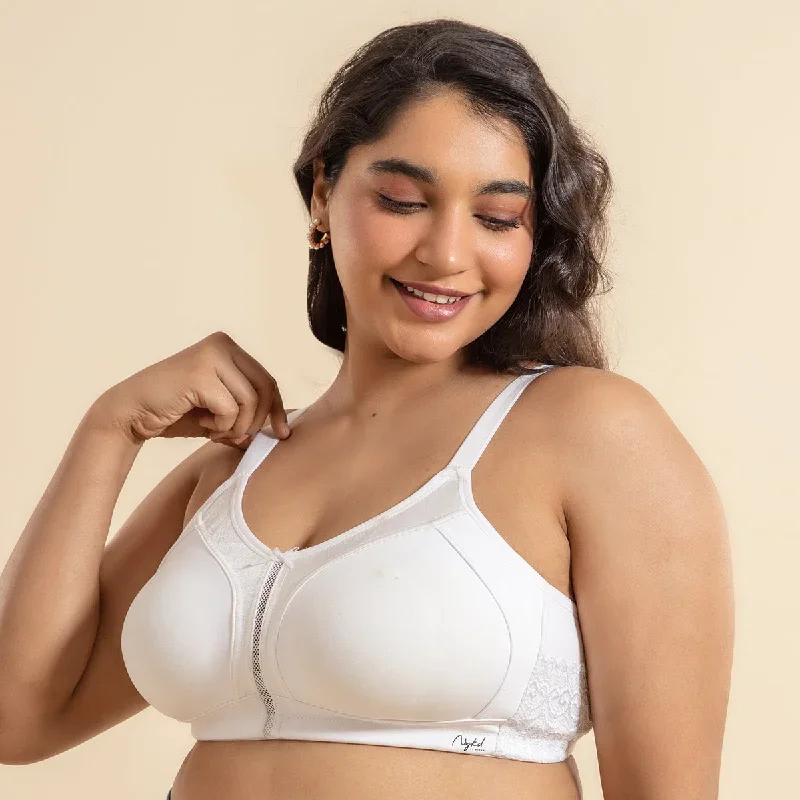 Support Me Pretty Bra -White NYB101