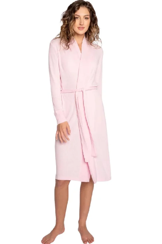 PJ Salvage Textured Essentials Robe RITER-PASTEL PINK