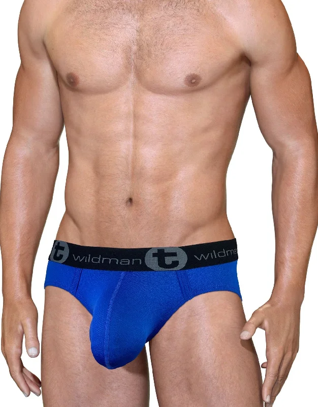 WildmanT BIG BOY POUCH MESH BRIEF ROYAL BLUE