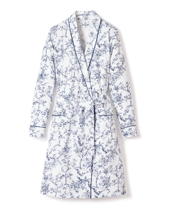 Women’s Twill Robe in Timeless Toile