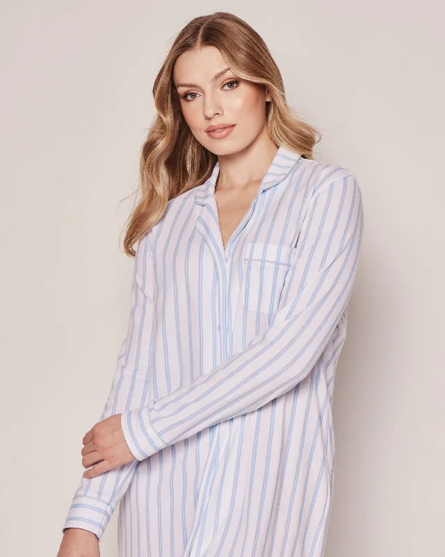 womens-luxe-pima-periwinkle-stripe-nightshirt