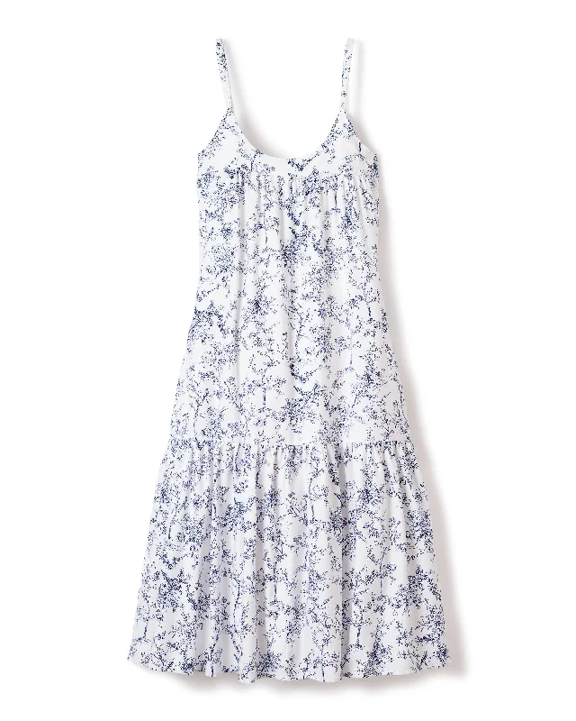 Women's Twill Chloé Nightgown in Timeless Toile